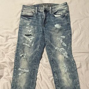 American Eagle Next Level Flex Ripped Jeans!